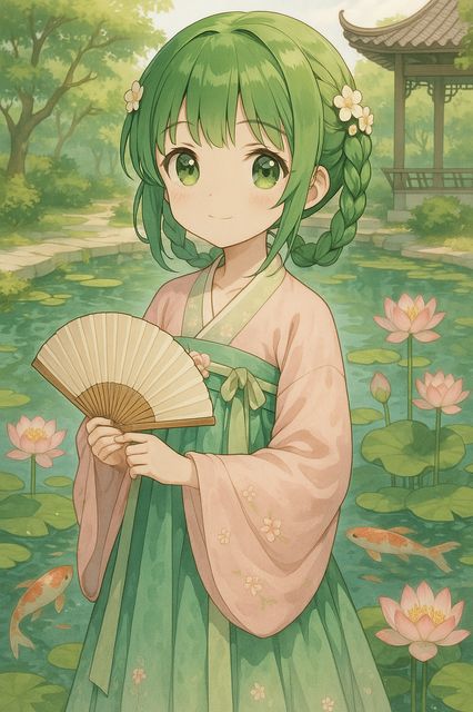 麻豆视频动漫-古风少女